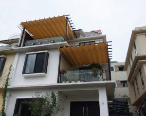 bạt che nắng mưa ban công