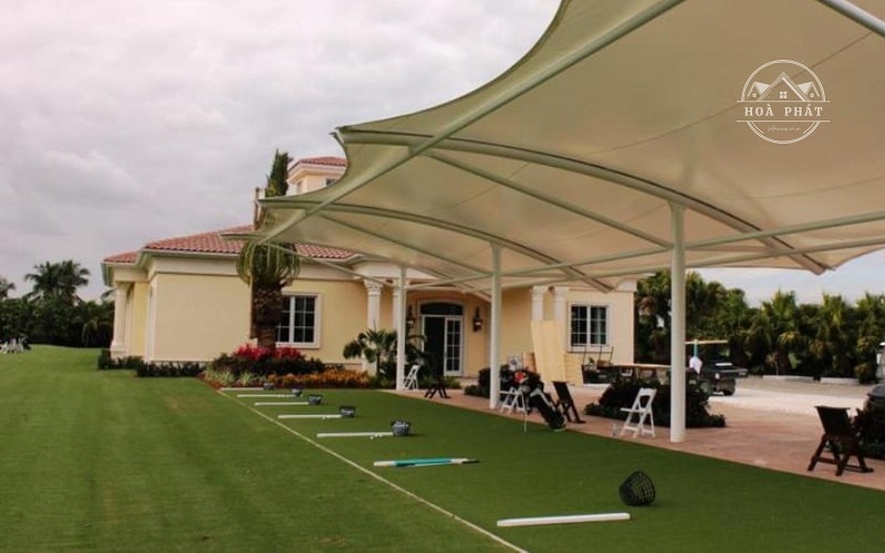 Mái che cố định tại sân golf