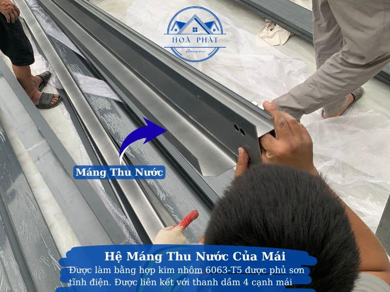 Máng thu nước