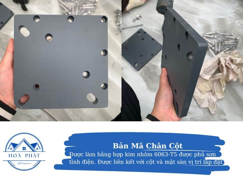 Bản mã chân cột