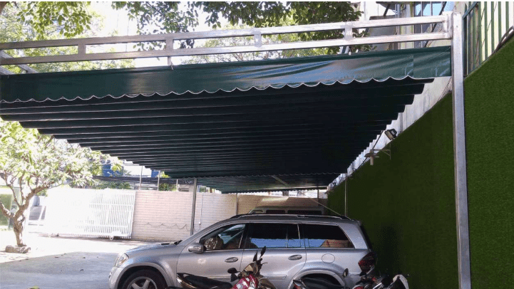 10 mẫu bạt mái che bãi để xe được ưa chuộng nhất