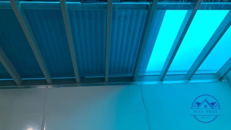 Công trình mái nhôm cuốn che nắng tại Nguyễn Văn Cừ