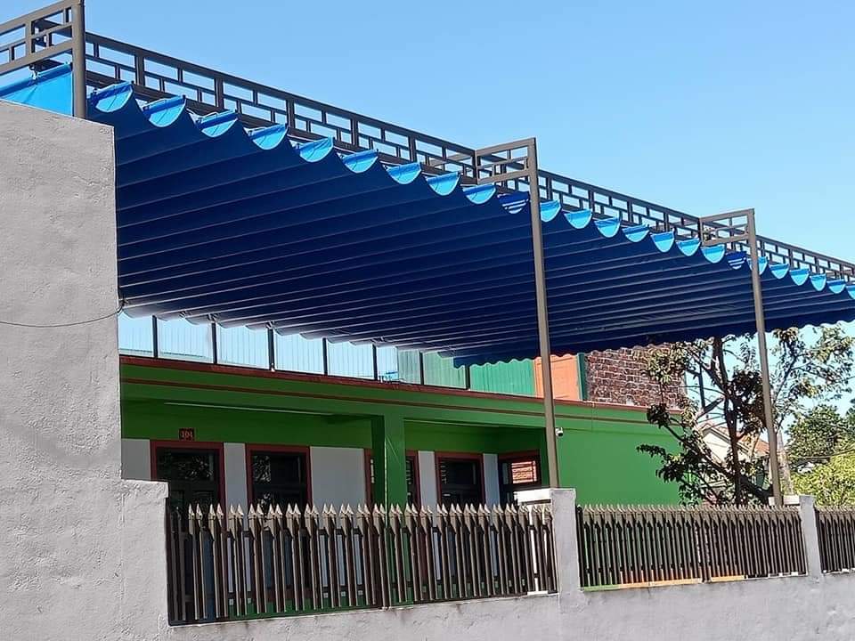 Báo giá lắp đặt bạt mái xếp tại Thanh Trì