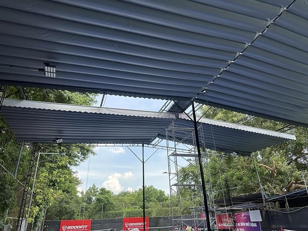Các lợi ích khi lắp đặt bạt mái xếp tại khu vực Đông Anh