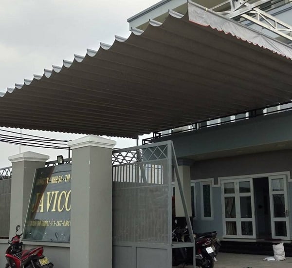Các lưu ý khi lắp đặt mái xếp, mái hiên tại khu vực Hai Bà Trưng