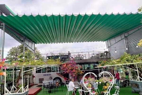 Đơn vị chuyên thi công lắp đặt bạt mái xếp tại Ba Vì trọn gói, giá rẻ