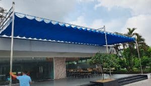 Đơn vị uy tín chuyên lắp đặt mái xếp, mái hiên tại Hoàng Mai giá tốt nhất