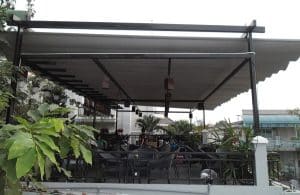 Báo giá thi công mái che sân thượng trọn gói, bền bỉ, giá tốt