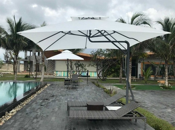 Các lưu ý khi mua ô lệch tâm tại Hà Nội