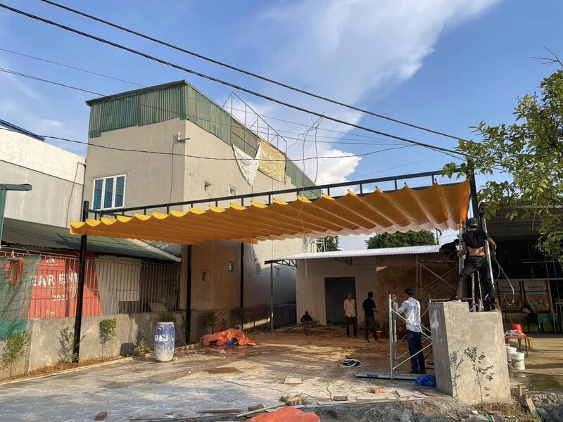 Chất lượng hệ thống mái xếp ảnh hưởng đến thời điểm cần vệ sinh bảo dưỡng 