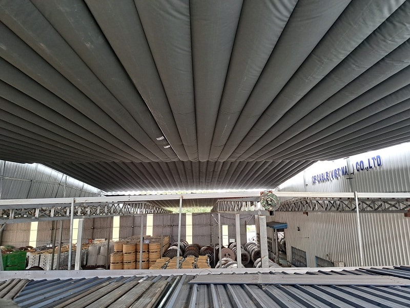 Kinh nghiệm chọn mua bạt mái che nhà xưởng