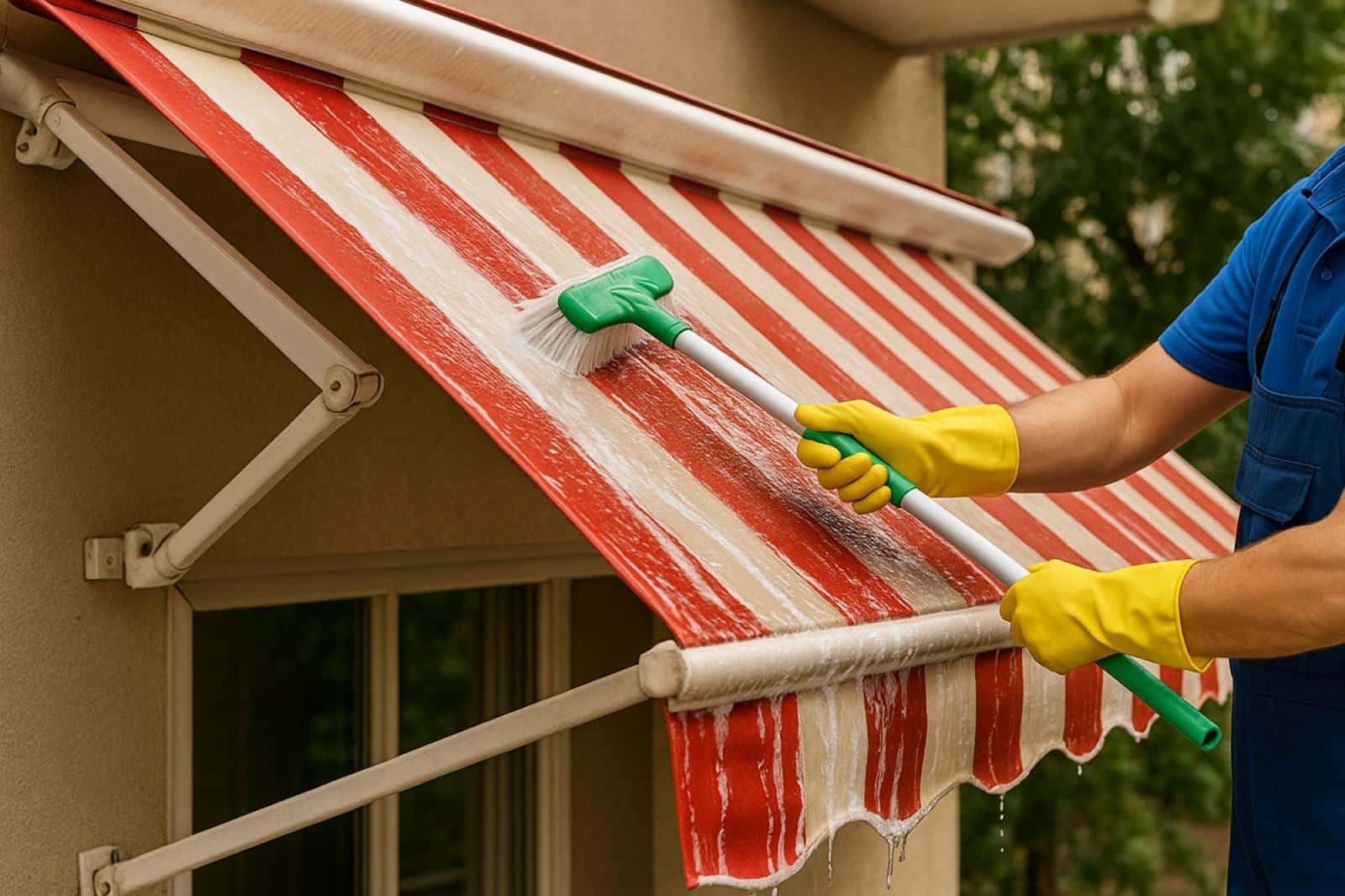 Cách Xử Lý Bạt Mái Xếp Bị Mốc Theo Từng Mức Độ